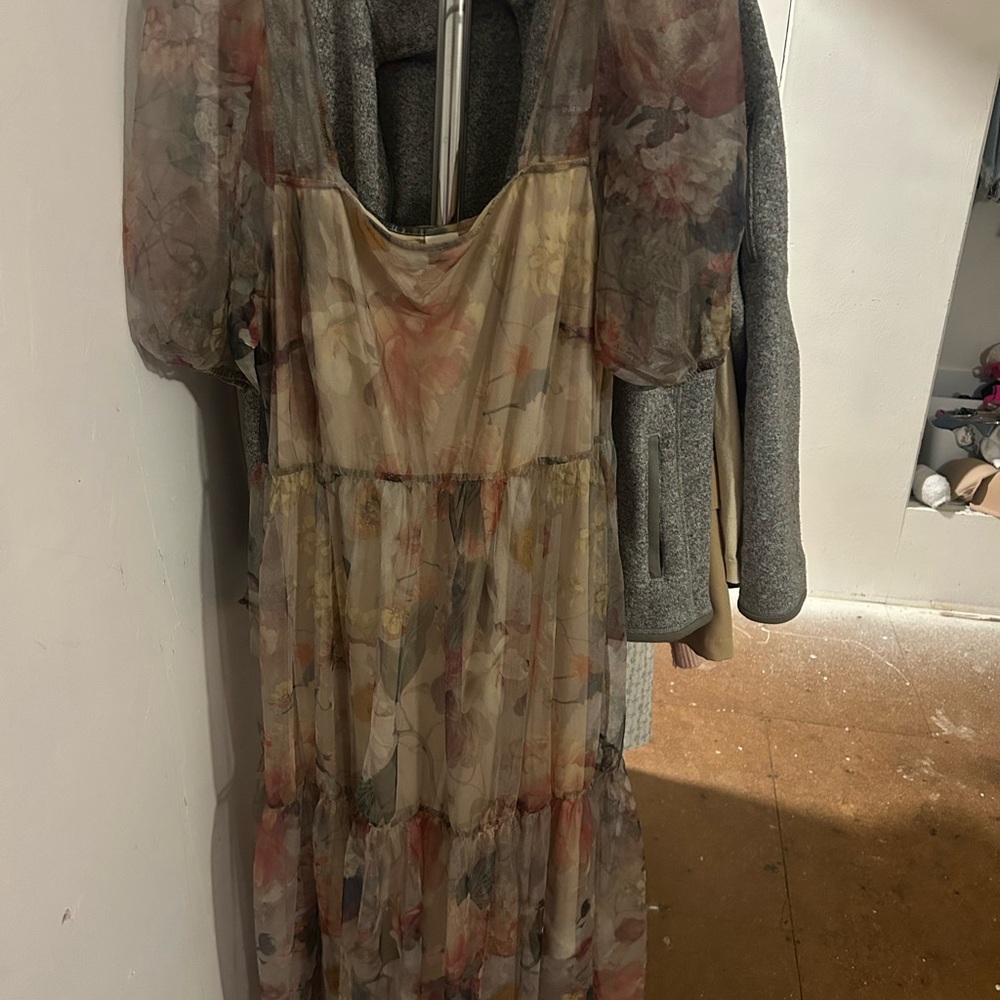 Floral Chiffon Dress
